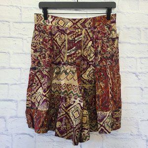 Vintage Miz California Women's Printed Shorts NWT Made in USA Large Mod Relate